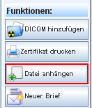 Schaltfläche „Datei anhängen“ in der Funktionsleiste