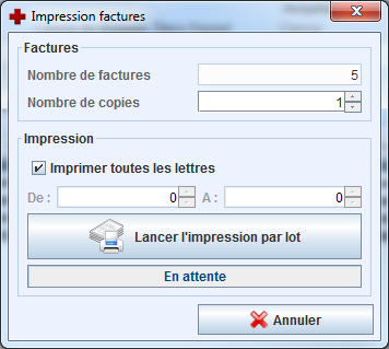 Impression facture